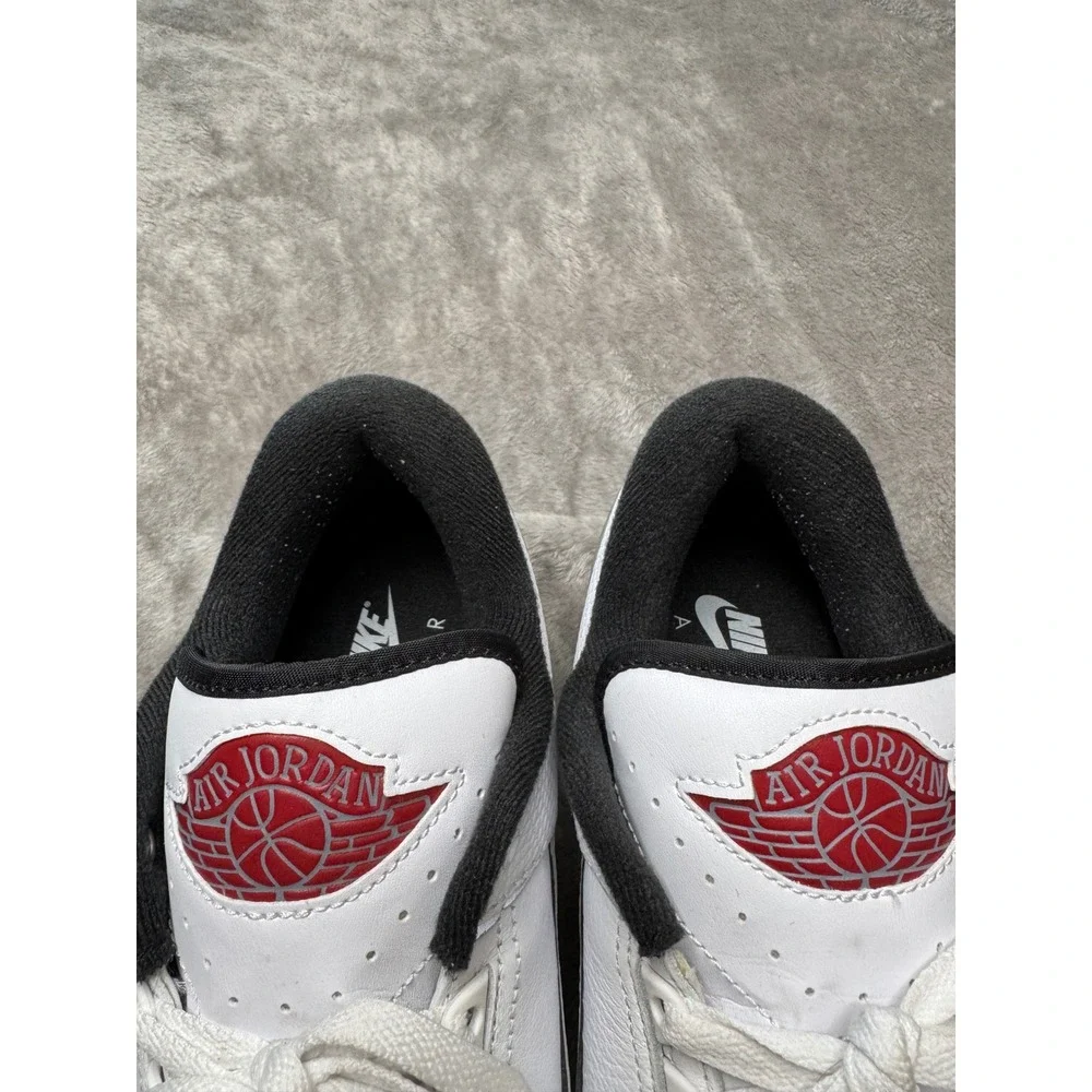 Jordan 2/3 Mens 10 White Black Metallic Silver Low Sneakers FD0383-148